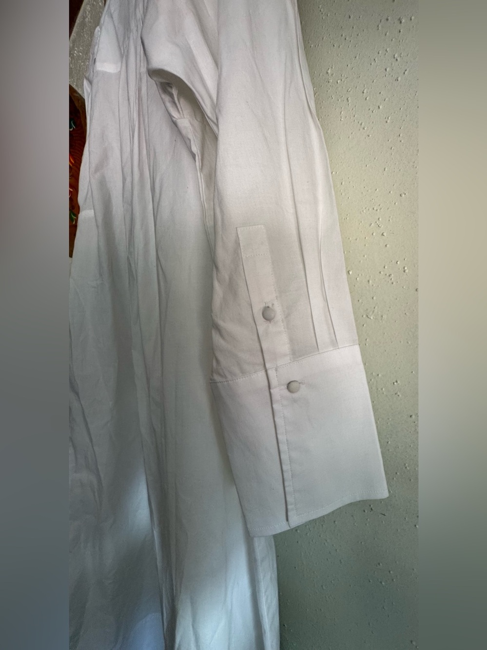 Banana Republic Factory PINTUCK BIB MIDI SHIRTDRESS Size Small - Picture 10 of 10